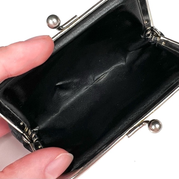 Christian DIOR Diorissimo Monogram Vintage Kiss lock Coin Purse - Picture 6 of 7